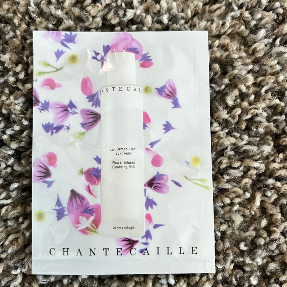 Chantecaille flower infused cleansing milk